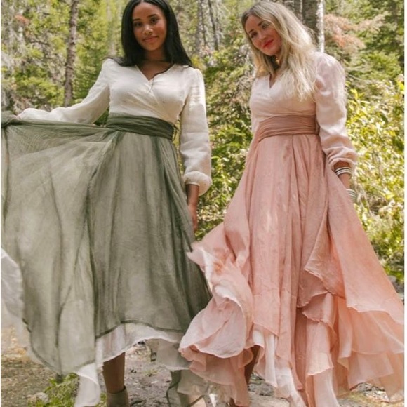 RARE Ivy City Co Green Woodland Dress BNWT - Picture 7 of 13